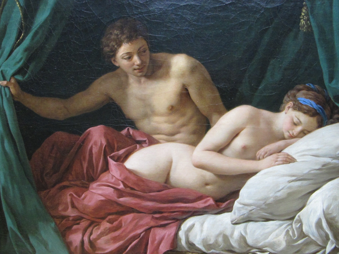 Mars and Venus, an Allegory of Peace, Louis-Jean-Francois Lagren. 